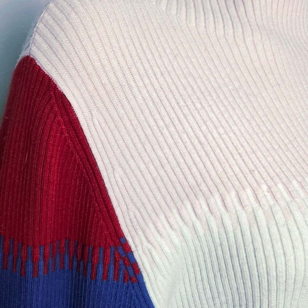 French Connection Multicolor Ribbed Sweater - Picture 3 of 8